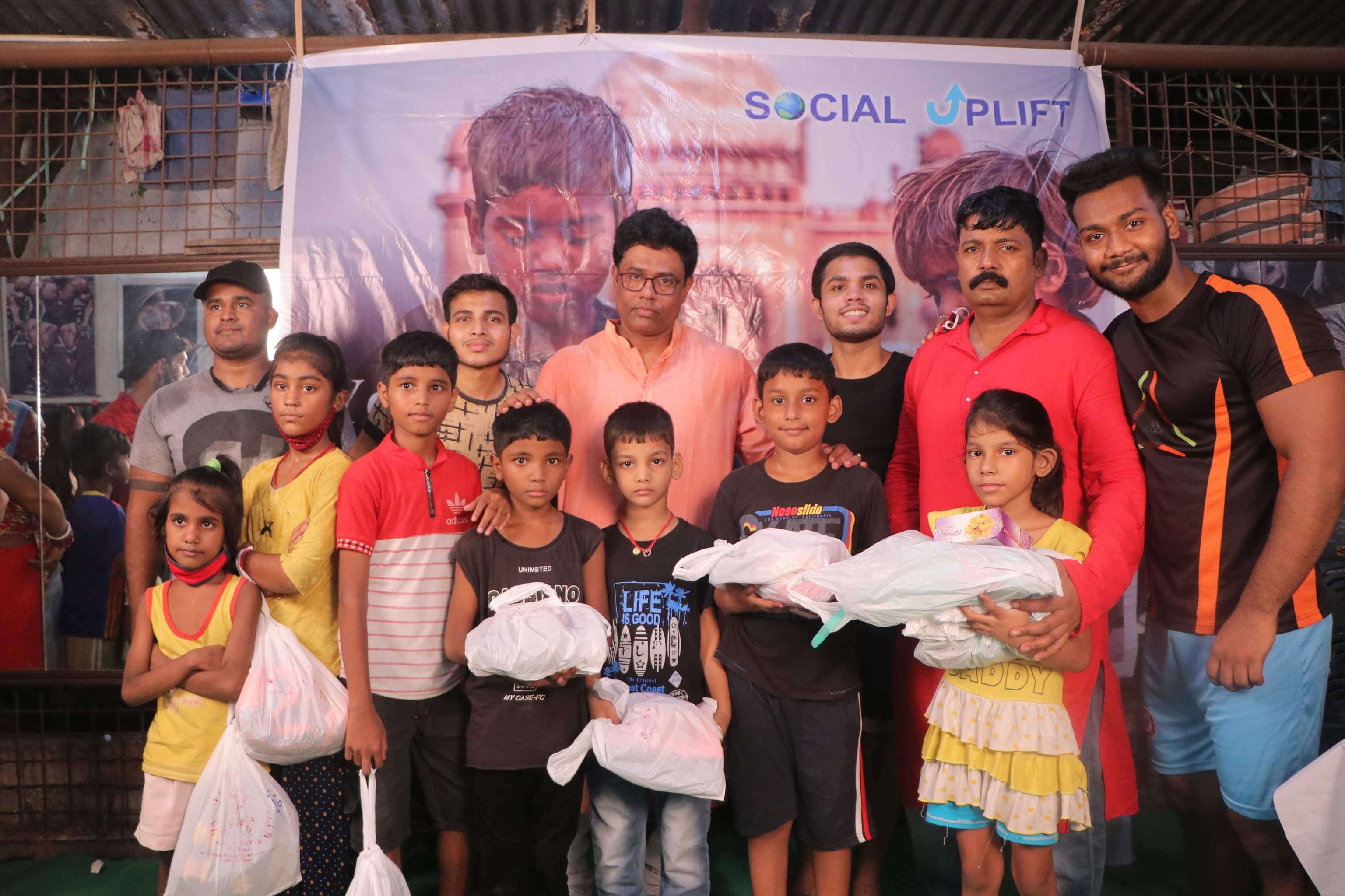 Doing something for the backward children of the society